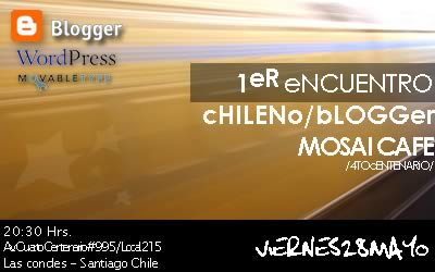 [SUSPENDIDO]Primer Encuentro Chileno Blogger
